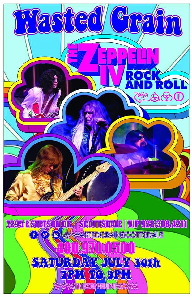 The Zeppelin IV Live Led Zeppelin Experience Phoenix AZ Led Zeppelin Tribute Band Phoenix Tribute Bands AZ